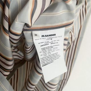 JIL SANDER 20aw ジルサンダー マルチストライプ オーバーシャツ