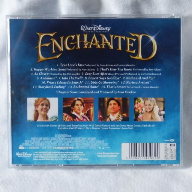 Disney(ディズニー)の魔法にかけられて Enchanted 輸入盤 O.S.T. サウンドトラック エンタメ/ホビーのCD(映画音楽)の商品写真