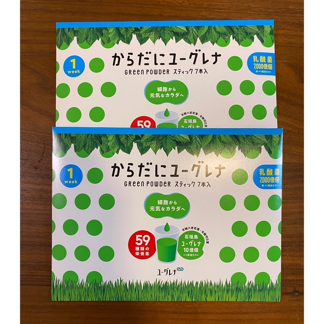 からだに　ユーグレナ　スティック　7本入　×2   計14本 食品/飲料/酒の健康食品(青汁/ケール加工食品)の商品写真