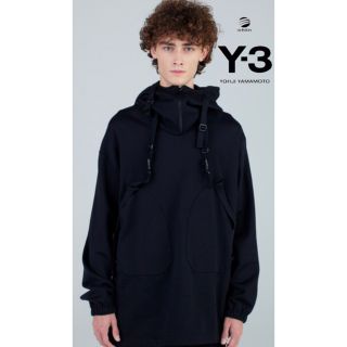 ワイスリー(Y-3)の美品　希少Lサイズ　Y-3  パラシュート　フーディー  2019 SS(パーカー)