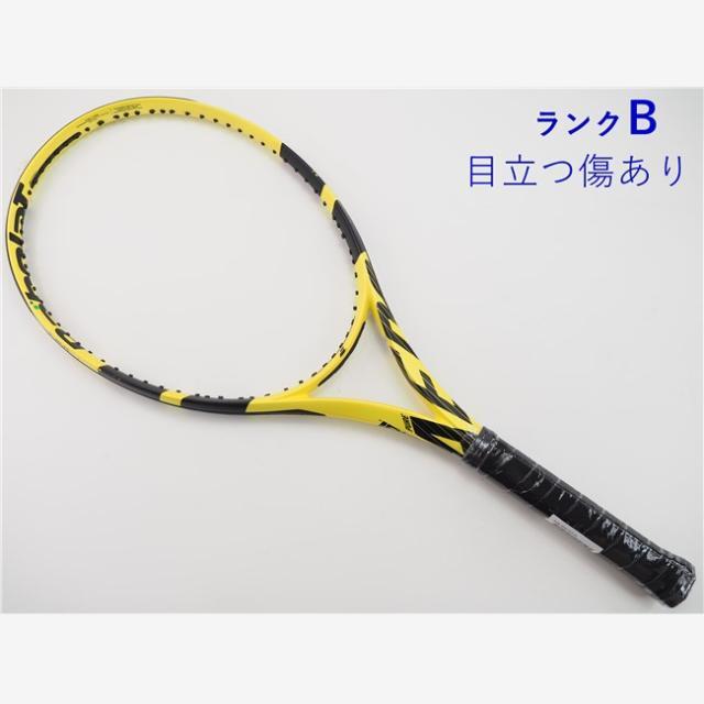 テニスラケット バボラ ピュア アエロ 2019年モデル (G2)BABOLAT PURE AERO 2019296ｇ張り上げガット状態