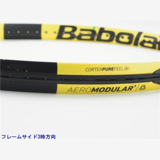 Babolat(バボラ)の中古 テニスラケット バボラ ピュア アエロ 2019年モデル (G2)BABOLAT PURE AERO 2019 スポーツ/アウトドアのテニス(ラケット)の商品写真