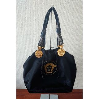 ジャンニヴェルサーチ(Gianni Versace)の☆希少☆　GIANNI  VERSACE   巾着バッグ　ヴィンテージ(ハンドバッグ)