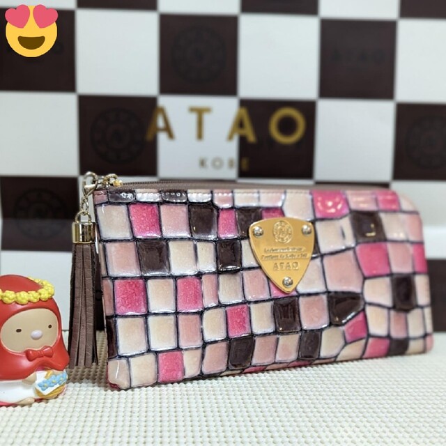 ATAO(アタオ)の《良品》アタオ　リモヴィトロ　チェリー レディースのファッション小物(財布)の商品写真