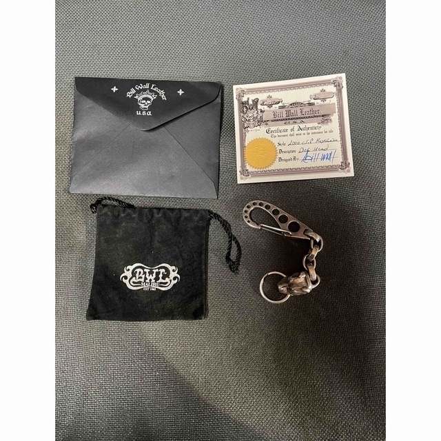 超格安価格 BILL - LEATHER WALL BILL WALL clipkeychain Head Dog LEATHER その他 超格安価格 BILL - LEATHER WALL BILL WALL clipkeychain Head Dog LEATHER その他