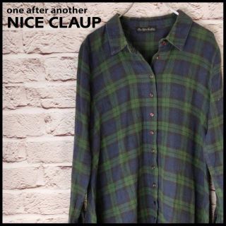 ワンアフターアナザーナイスクラップ(one after another NICE CLAUP)のNICE CLAUP　ナイスクラップ　レディース　トップス　チュニック(シャツ/ブラウス(長袖/七分))