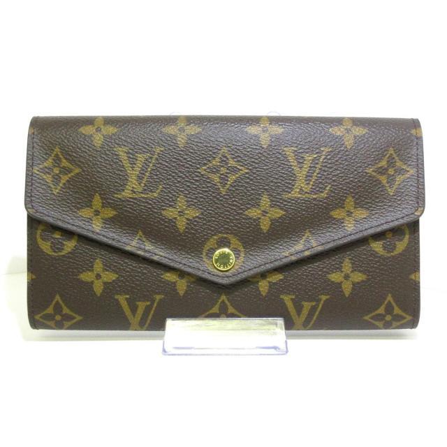 高品質 LOUIS VUITTON - ルイヴィトン 長財布 モノグラム美品 財布