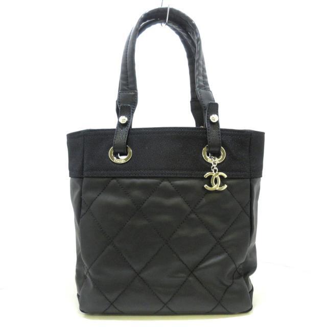 充実の品 CHANEL - シャネル トートバッグ レディース美品 黒 トートバッグ 充実の品 CHANEL - シャネル トートバッグ レディース美品 黒 トートバッグ
