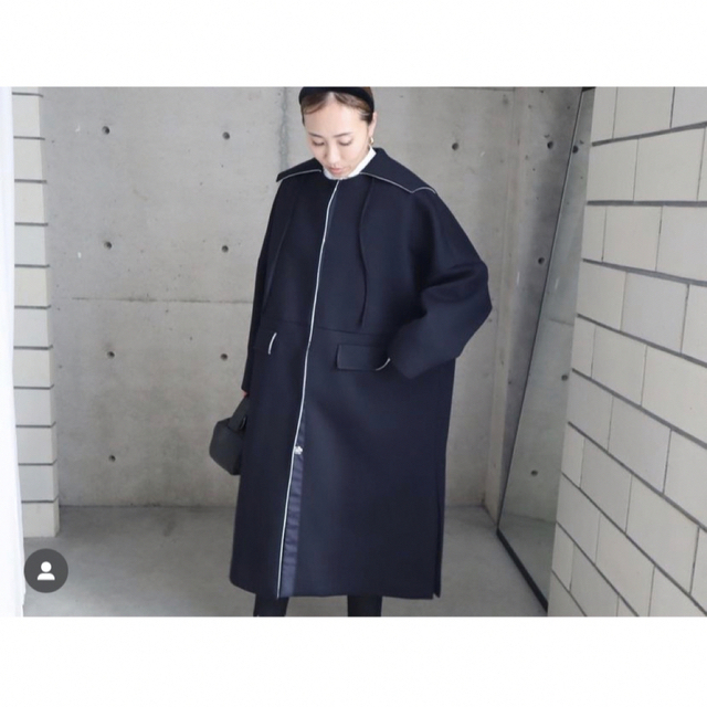 ella selectshop  cardboard sailor coat レディースのジャケット/アウター(ロングコート)の商品写真