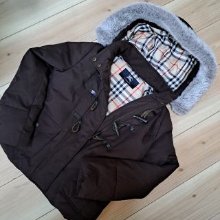 バーバリー(BURBERRY)の美品　バーバリー　BURBERRY　ダウンコート　ジャケットダッフルコート140(ジャケット/上着)