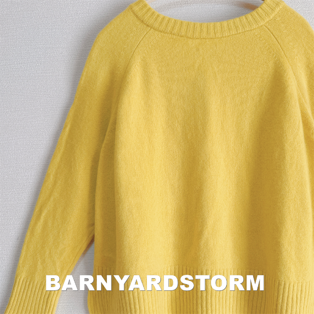 BARNYARDSTORM(バンヤードストーム)の【BARNYARDSTORM】バンヤードストーム カシミヤ混 カーディガン レディースのトップス(カーディガン)の商品写真