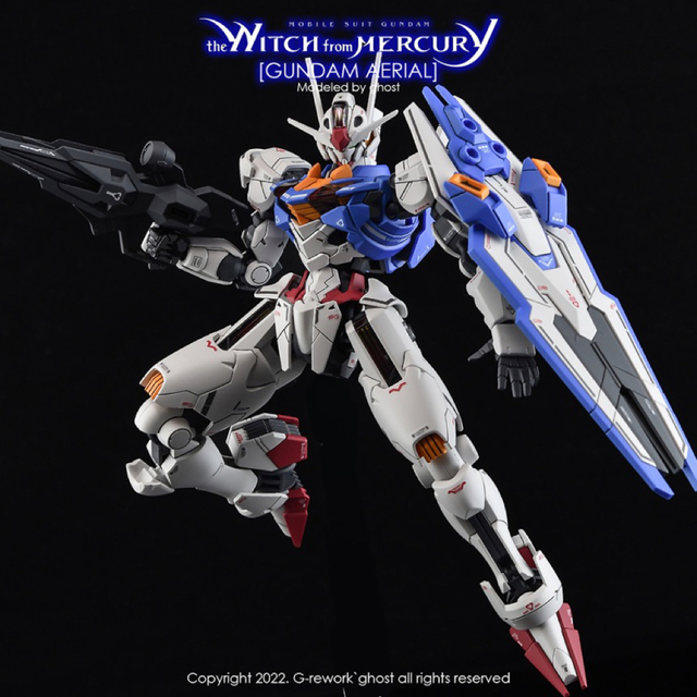 HG 1/144 GUNDAM AERIAL ガンダムエアリアル専用水転写式デカ
