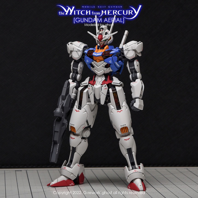 HG 1/144 GUNDAM AERIAL ガンダムエアリアル専用水転写式デカ