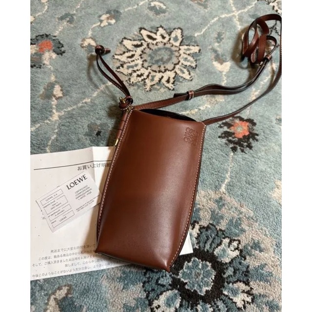 訳ありセール 格安) Loewe - LOEWE GATE ショルダーバッグ ラスティ