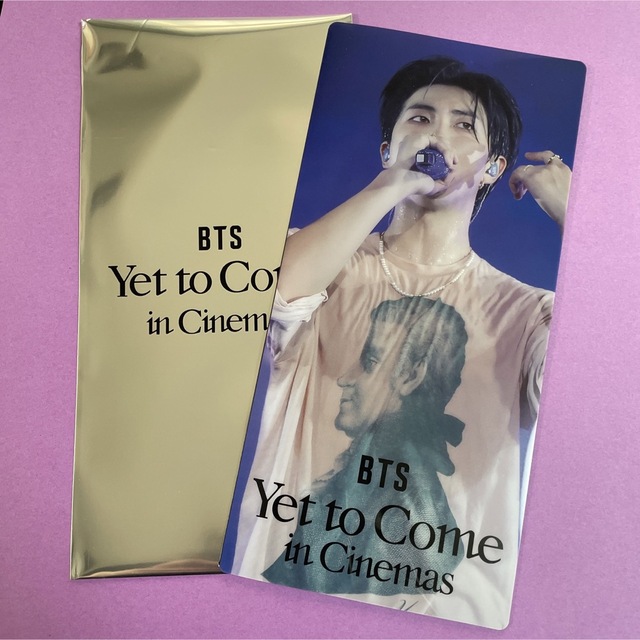 防弾少年団(BTS)(ボウダンショウネンダン)のBTS yet to come チケットホルダー　RM ホソク　J-HOPE エンタメ/ホビーのタレントグッズ(アイドルグッズ)の商品写真