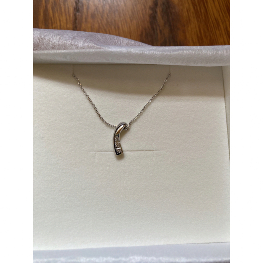 4℃ ネックレス ダイヤモンド ホワイトゴールド 4℃(ヨンドシー)ダイヤモンドK18ホワイトゴールド(WG)ネックレス 111731123205