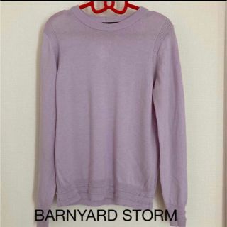 バンヤードストーム(BARNYARDSTORM)のBARNYARDレディースニットセーター　長袖トップス秋冬服毛100%XSサイズ(ニット/セーター)