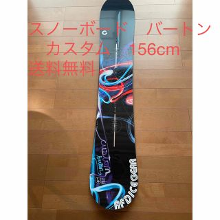 バートン(BURTON)のBurton スノーボード　板 CUSTOM 156cm カスタム 送料無料(ボード)