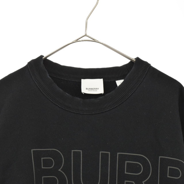 BURBERRY バーバリー ロゴプリントデザイン クルーネックスウェット