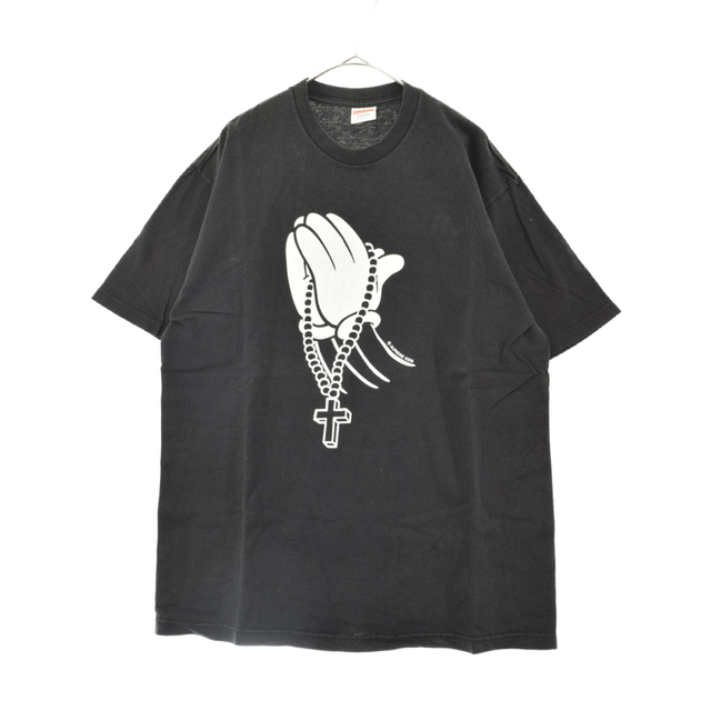 SUPREME シュプリーム 06SS Mickey Hand Rosary Worship Tee ミッキー ハンド ロザリー ワーシップ 半袖Tシャツ ブラック