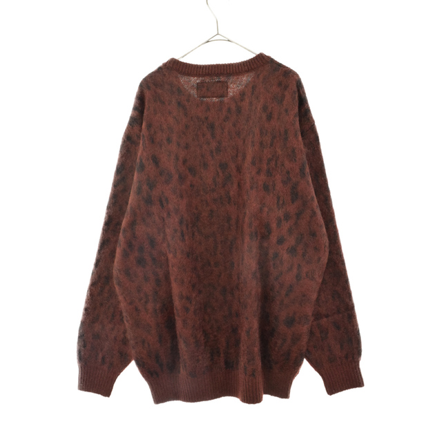 WACKO MARIA - WACKO MARIA ワコマリア 22AW LEOPARD MOHAIR CREW NECK