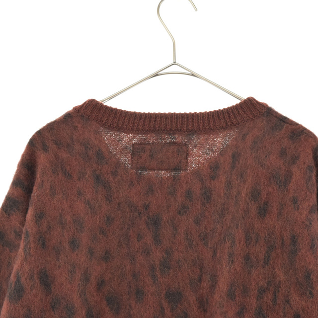 WACKO MARIA - WACKO MARIA ワコマリア 22AW LEOPARD MOHAIR CREW NECK