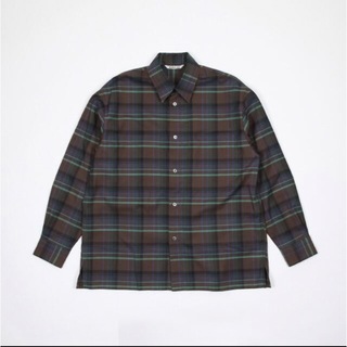 オーラリー(AURALEE)のAURALEE SUPER LIGHT WOOL CHECK SHIRTS(シャツ)