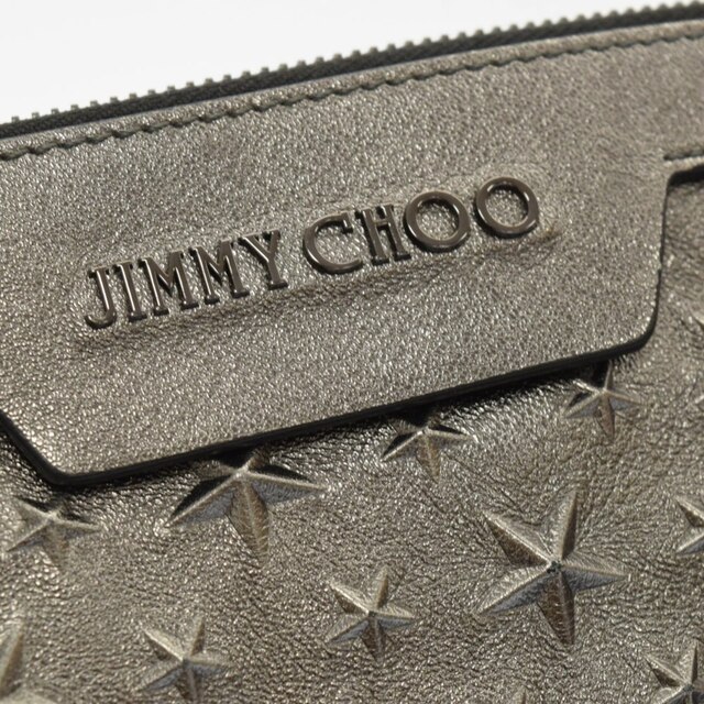 ポケットいっぱい Jimmy Choo DEREK クラッチバッグ シルバー | www