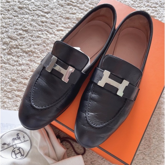 ライトニングボルト 【新品・未使用】2023ss エルメス HERMES モカシン