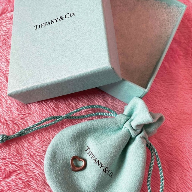 Tiffany ネックレス ハート 箱、袋付き 送料込み