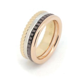 ブシュロン(BOUCHERON)のブシュロン キャトル リング 10号 K18YG/K18WG/K18PG(18金 ゴールド)(リング(指輪))