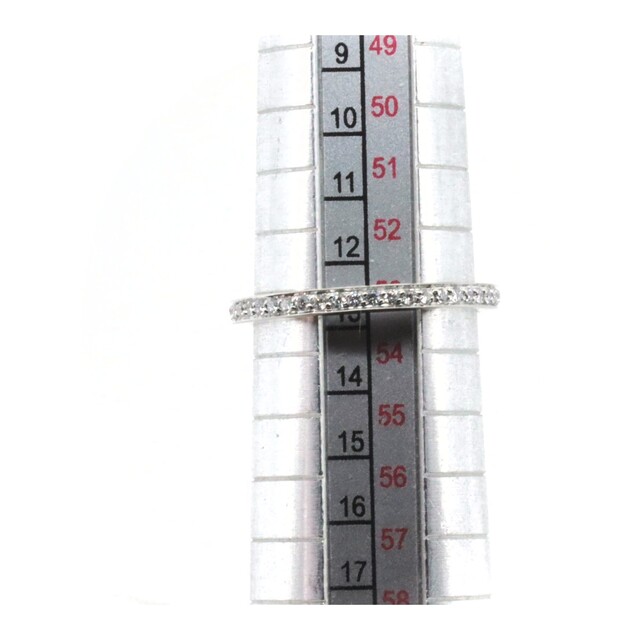 アーロンバシャ ダイヤモンド フルエタニティ リング 13号 K18WG(18金 ホワイトゴールド) レディースのアクセサリー(リング(指輪))の商品写真