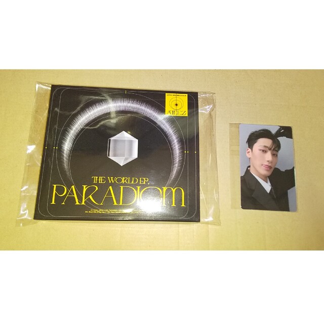 ATEEZ PARADIGM サン トレカ CD セット 初回盤 通常盤 個別