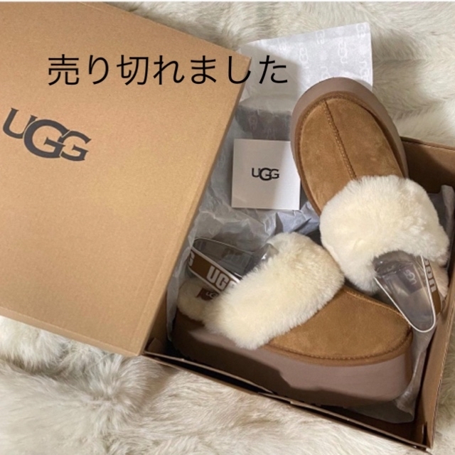 sold ugg アグ　ファンケット　FUNKETTE 厚底サンダル　23㎝ | フリマアプリ ラクマ