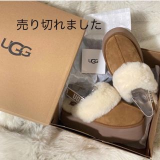 UGG - sold ugg アグ ファンケット FUNKETTE 厚底サンダル 23㎝の 