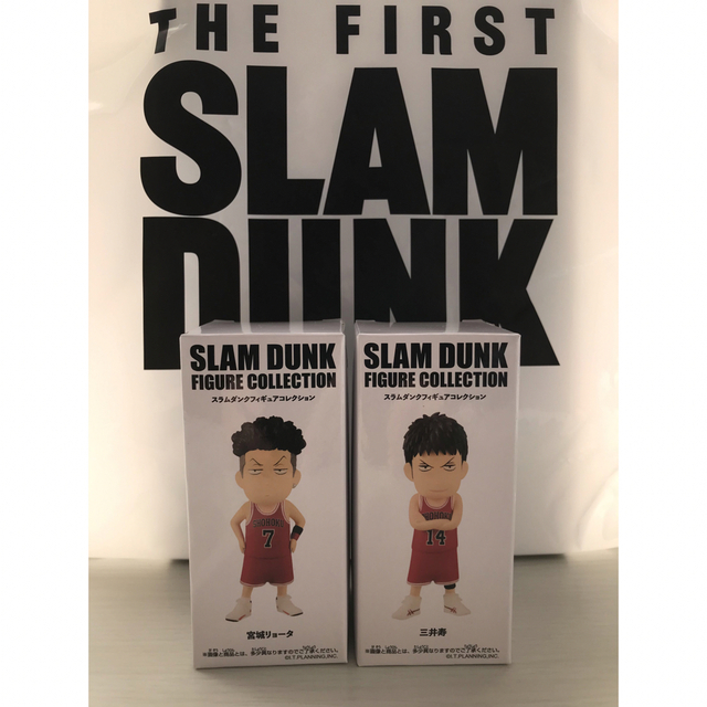 slam dunk figure collection 宮城リョータ　三井寿2点 エンタメ/ホビーのおもちゃ/ぬいぐるみ(キャラクターグッズ)の商品写真