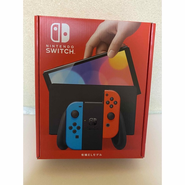 商品状態新品未開封品ですNintendo Switch（有機ELモデル) ネオンブルー・ネオンレッド