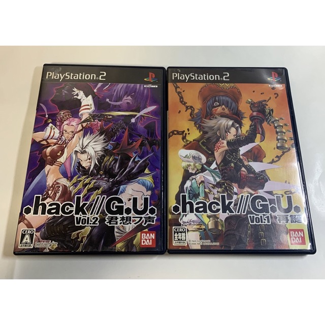 PS2ソフト .hack//G.U.vol.1～2　2本セット | フリマアプリ ラクマ