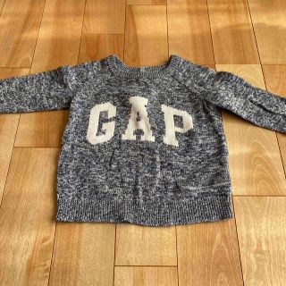 ベビーギャップ(babyGAP)のbabyGAP 長袖ニット セーター 80(ニット/セーター)