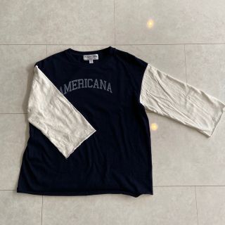 アメリカーナ(AMERICANA)の専用　AMERICANA FOOT BALL Tシャツ 7分袖(Tシャツ/カットソー(七分/長袖))