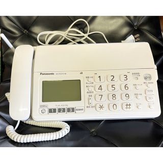 パナソニック(Panasonic)のパナソニック おたっくす デジタルコードレスFAX 子機1台付き(その他)