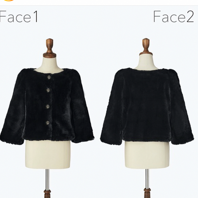 FOXEY(フォクシー)のDAISY LIN Love Fur Jacket  3WAY レディースのジャケット/アウター(ノーカラージャケット)の商品写真