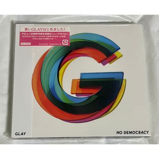 【新品未開封】GLAY NO DEMOCRACY[CD+2DVD盤](ポップス/ロック(邦楽))