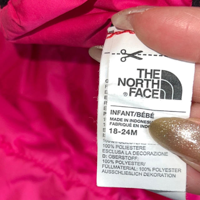 THE NORTH FACE(ザノースフェイス)のザノースフェイス　ダウン　18M-24M キッズ/ベビー/マタニティのベビー服(~85cm)(ジャケット/コート)の商品写真