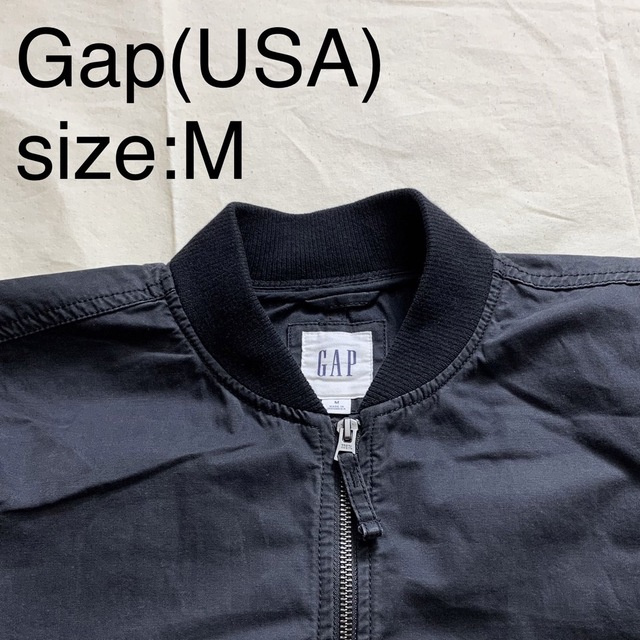 GAP(ギャップ)のGap(USA)ビンテージコットンフライトジャケット メンズのジャケット/アウター(フライトジャケット)の商品写真