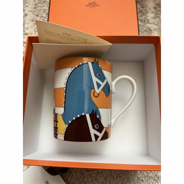 Hermes(エルメス)のHermes Rocabar マグカップ ロカバール 新品　エルメス インテリア/住まい/日用品のキッチン/食器(グラス/カップ)の商品写真