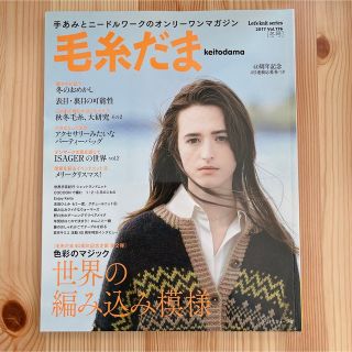 毛糸だま 手あみとニードルワークのオンリーワンマガジン Ｖｏｌ．１７６（２０１７(趣味/スポーツ/実用)