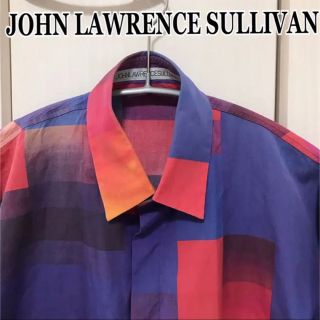 ジョンローレンスサリバン(JOHN LAWRENCE SULLIVAN)のJOHN LAWRENCE SULLIVAN 幾何学デザインシャツ(シャツ)