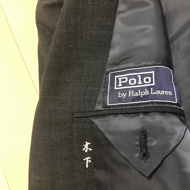 POLO RALPH LAUREN(ポロラルフローレン)のポロバイラルフローレン　ジャケット　グレー　日本製 メンズのジャケット/アウター(テーラードジャケット)の商品写真