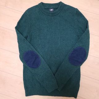 エイチアンドエム(H&M)のミミミ、みどり具合がしぶちぃ！H&M　サイズS エイチアンドエムやさしいグリーン(ニット/セーター)